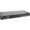 KVM Commutateur, InLine®, 4 x, 19" 1HE, USB ou PS/2, avec OSD