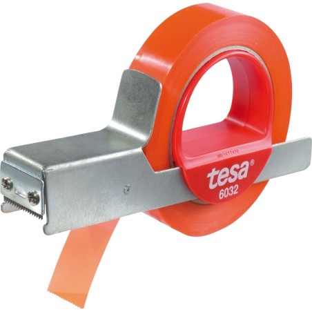 tesa Handabroller für Strapping- und Filamentklebebänder, silber