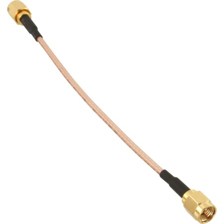Câble adaptateur WLAN, InLine®, SMA-prise sur prise R-SMA, 0,15m