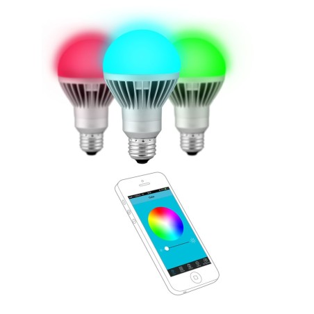 LED RGB App-Lampe E27, 7W TECHNAXX