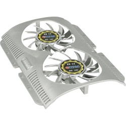 Titan Festplattenkühler für 3,5", 2 Lüfter, TTC-HD22TZ, silber