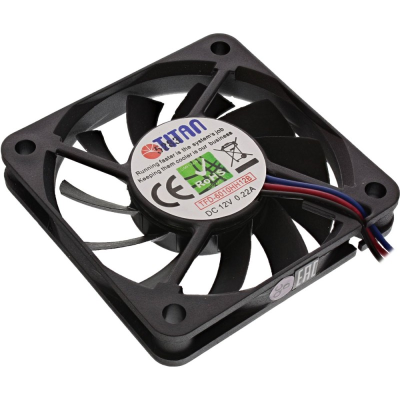 Ventilateur Réfrigérateur TITAN TTC-SC20 - 90mm - 12V - Pour Camping-car Et Van