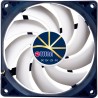 Lüfter, Titan, 92x92x25mm, TFD-9225H12ZP/KE(RB), Extreme Silent Fan, mit PWM, leise Lüfter, Titan, 92x92x25mm, TFD-9225H12ZP/KE(RB), Extreme Silent Fan, mit PWM, leise