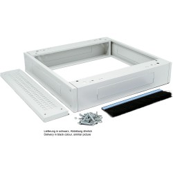 19" Sockel, Triton RAB-PO-X68-XN, 600x800x120mm mit Filter, schwarz