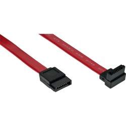 Câble SATA InLine® coudé