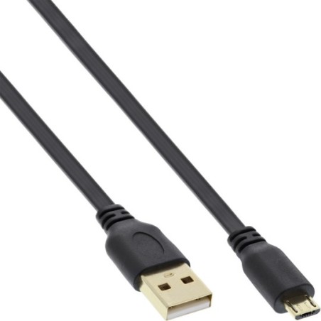 InLine® Micro-USB 2.0 Flachkabel