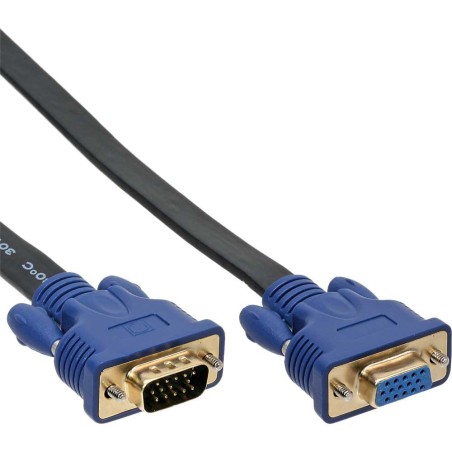 Rallonge S-VGA câble plat InLine®