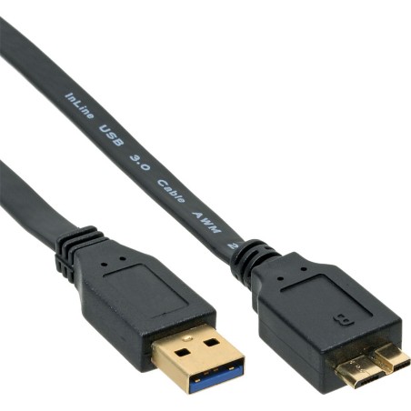 Câble USB 3.0 plat InLine®