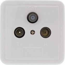 InLine® Connecteur antenne, blindé, UP, prise de dérivation ou terminale