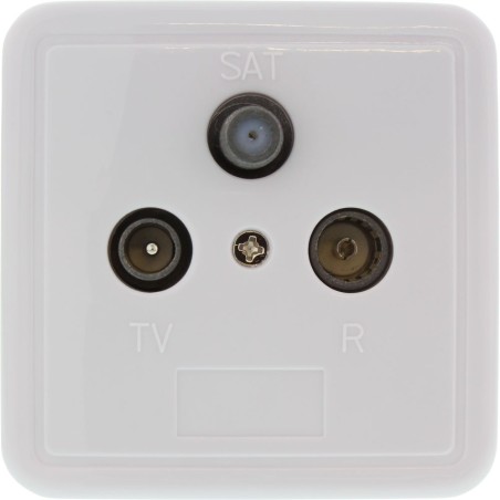 InLine® Connecteur antenne, blindé, UP, prise de dérivation ou terminale