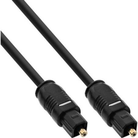 OPTO Câble audio, InLine®, Toslink mâle/mâle, 1m