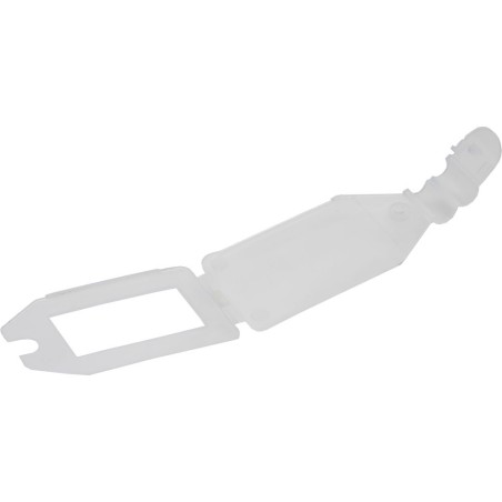 Clip pendulaire pour présentoir InLine®, avec pochette fermante, 15 pièces