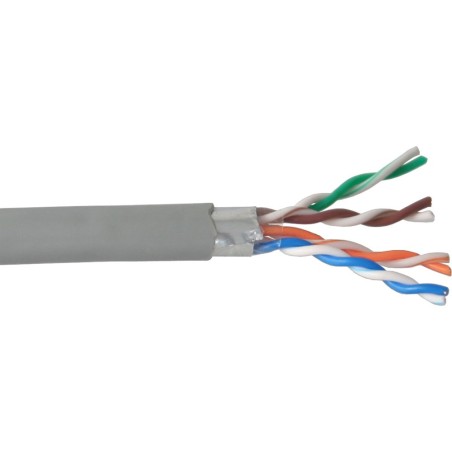Câble d'installation, InLine®, FTP, Cat.5e, AWG24 CCA, PVC, 300m