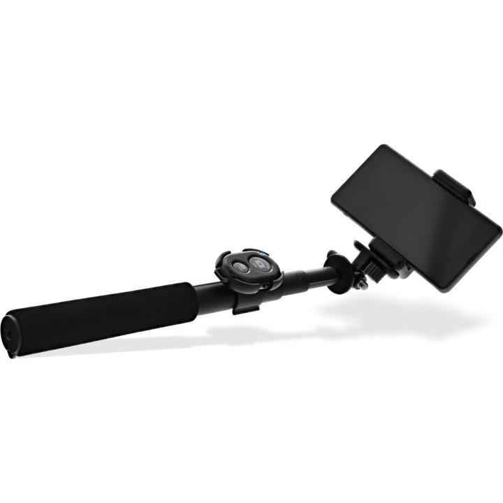 48090 - InLine® Selfie Stick / Mini trépied pour téléphone portable, déclencheur sans fil Bluetooth, télescope