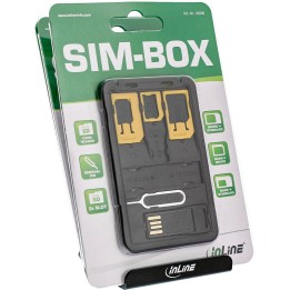 20161I - InLine® SIM-BOX POS-Set für die Ladentheke