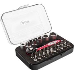 43097 - InLine® Mini-Ratschen-Set 27in1