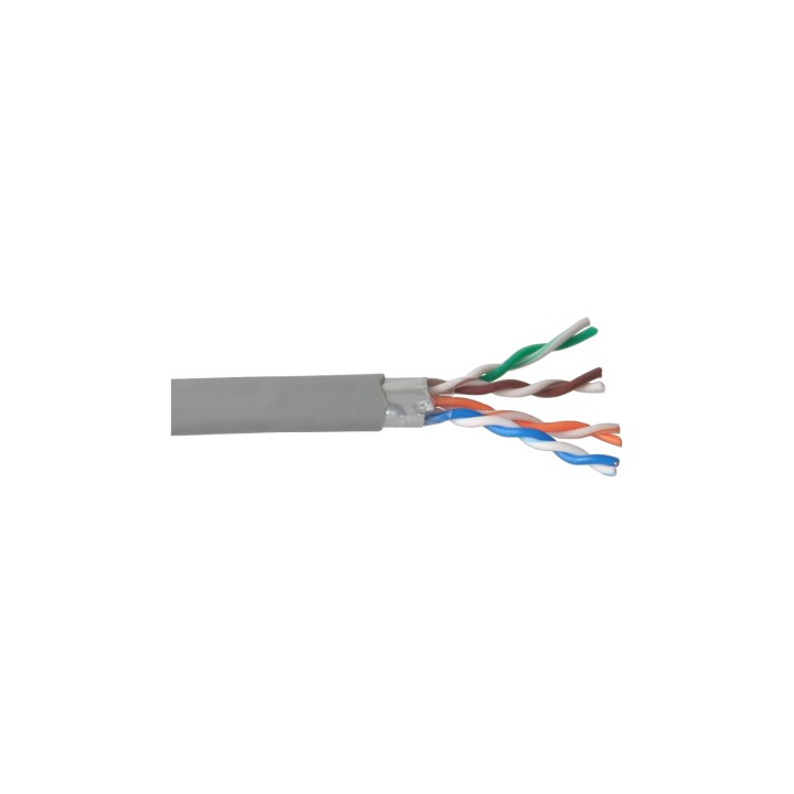 73098U - Câble d'installation InLine® , F/UTP, Cat.5e, AWG24 CU, PVC, 50 m