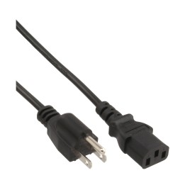 16650J - Câble d'alimentation InLine®, fiche d'alimentation japonaise vers fiche d'alimentation C13, 0,5 m