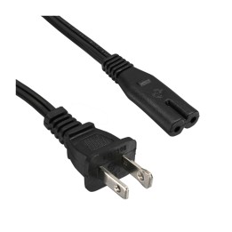 16655Y - InLine® Netzkabel, Netzstecker USA auf Euro 8 C7 Stecker, 5,0m