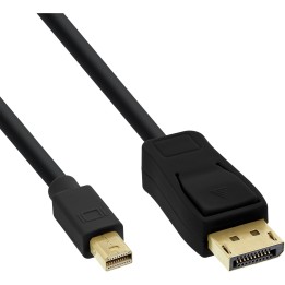 17132S - Câble InLine® Mini DisplayPort vers DisplayPort, noir, 2 m