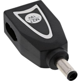 26611X-M27 - InLine® Wechselstecker M27 (19V) für Universal Netzteil, 90W/120W, schwarz