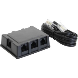 Distributeur ISDN Box 6 x, incl.. Câble 3m