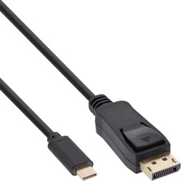 InLine? USB Display Kabel, USB-C Stecker zu DisplayPort Stecker, 3m