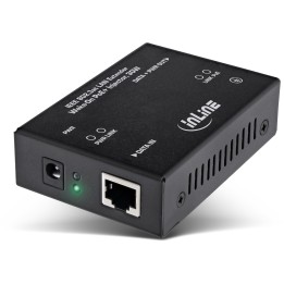 32301P - InLine® PoE Injektor 30 Watt, 1GBit/s, Wake-On Funktion, LAN Extender bis 200m
