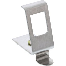 InLine? Keystone SNAP-In Metall-Modulhalter, 1-fach f?r Hutschiene