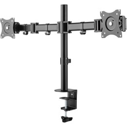 23104C - InLine® support de table, pour 2x TFT/LCD/LED jusqu'à 68cm (27), max. 2x8 kg