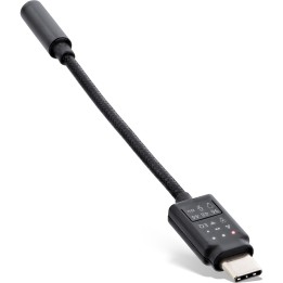 33054C - InLine® Mini USB-C 96KHz Hi-Res Audio Adapterkabel, USB-C zu 3,5mm Buchse, 0,13m