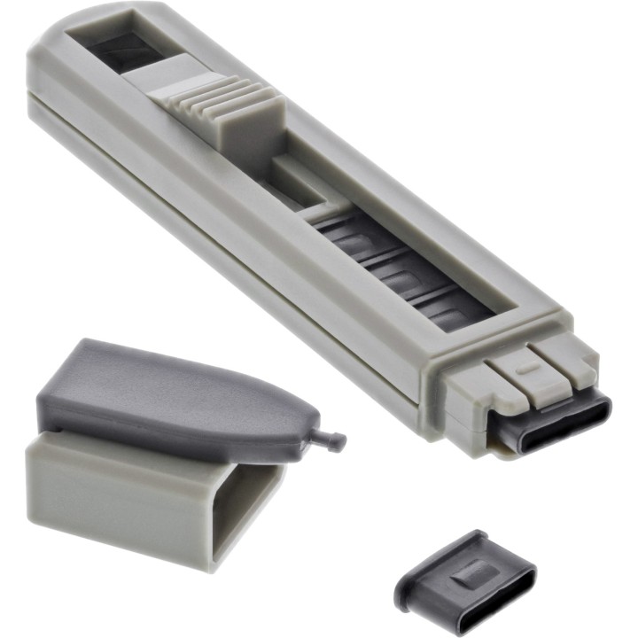 55724 - InLine® USB-C Portblocker, bloque jusqu'à 6 ports
