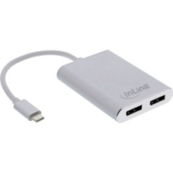 64202W - InLine® USB Dual...