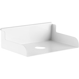 23182A - InLine® Slatwall tablette petit, blanc